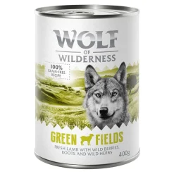 Wolf of Wilderness Adult 6 x 400 g - Single Protein