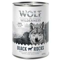 Wolf of Wilderness Adult 6 x 400 g - Single Protein