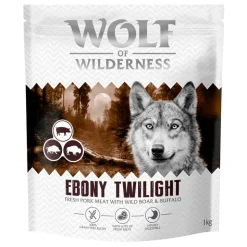 Wolf of Wilderness "Ebony Twilight" Vildsvin & Bøffel - kornfri