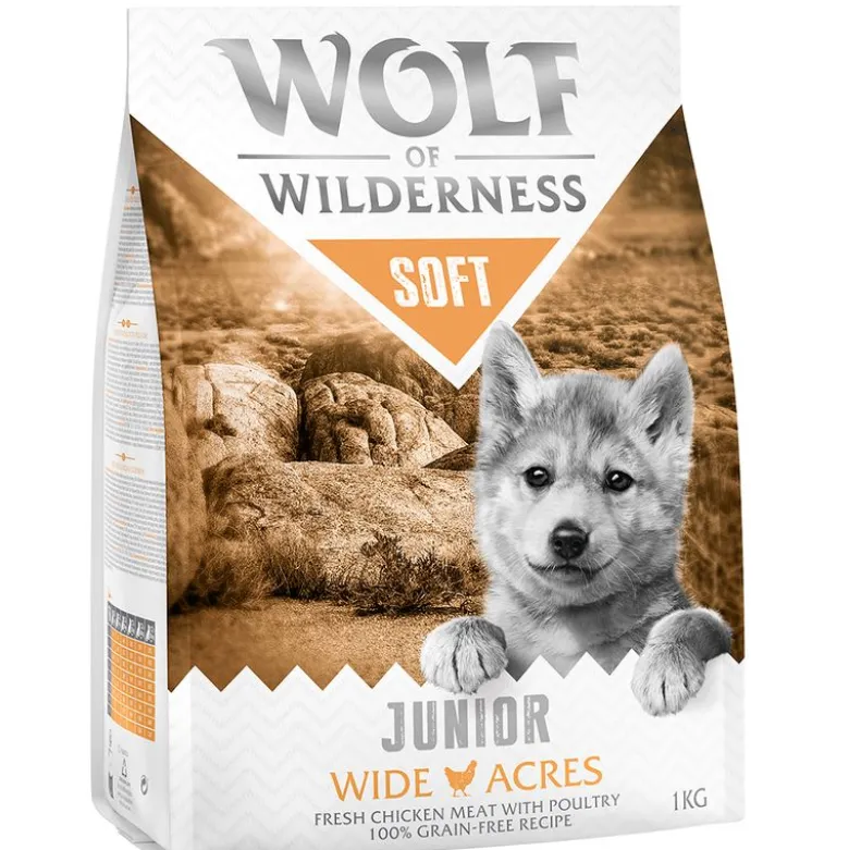 Wolf of Wilderness Junior "Soft - Wide Acres" - Kylling