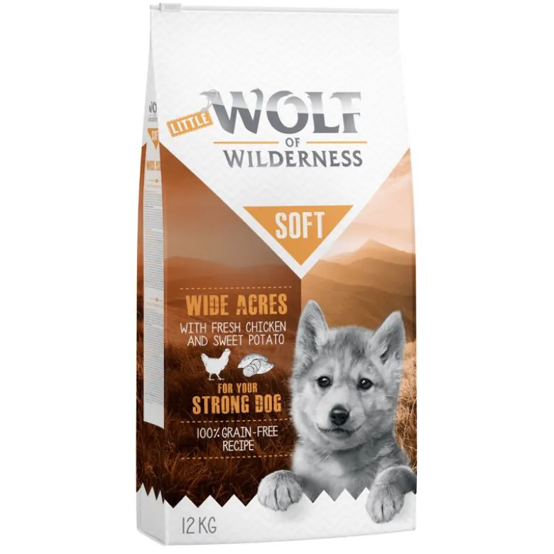 Wolf of Wilderness Junior "Soft - Wide Acres" - Kylling