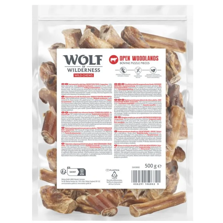 Wolf of Wilderness Oksehalestykker "Open Woodlands"