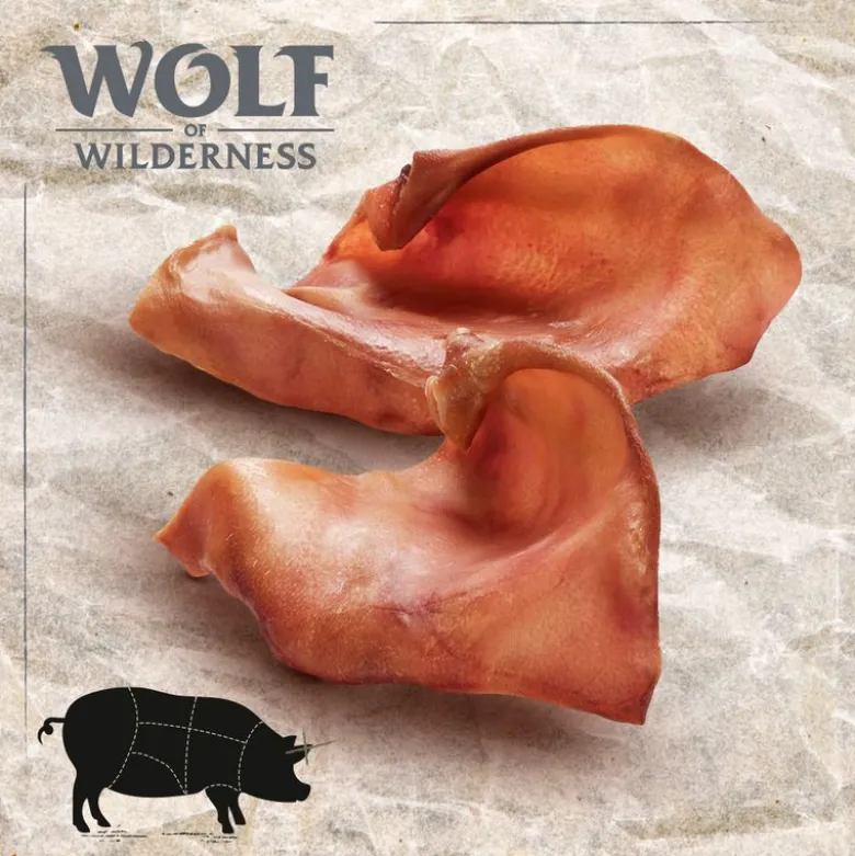 Wolf of Wilderness Premium svineører "Strong Lands"