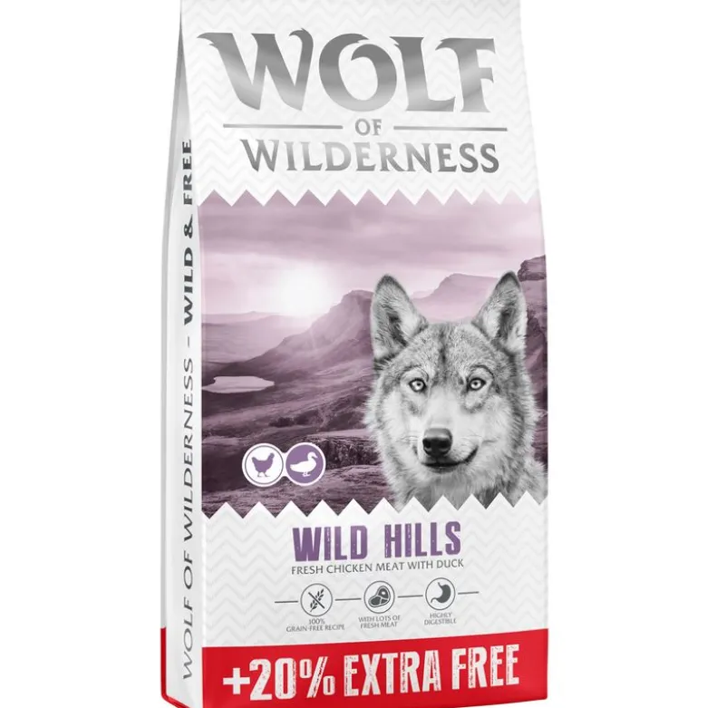Wolf of Wilderness "Ruby Midnight" Okse & Kanin - kornfri
