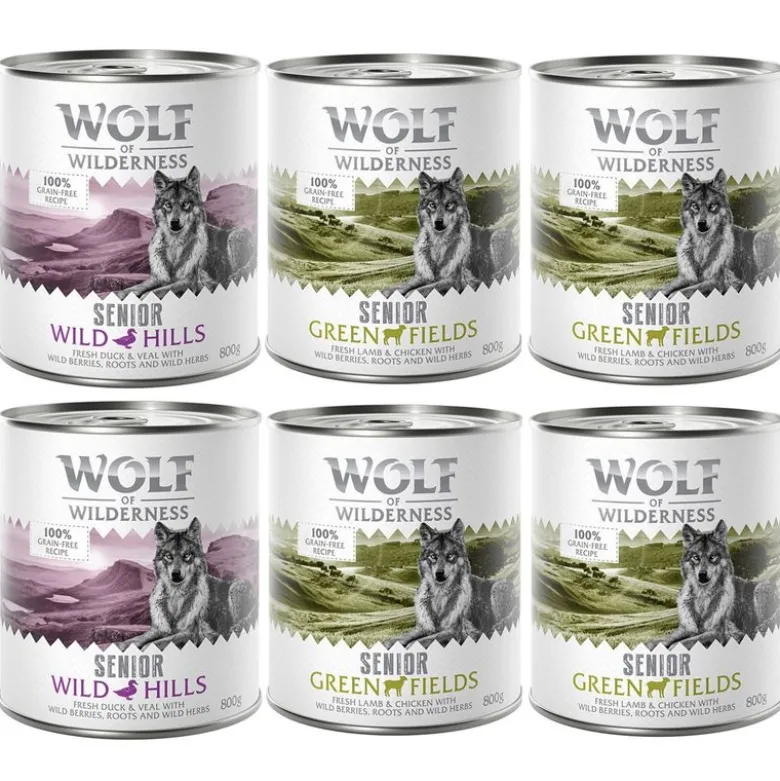 Wolf of Wilderness Senior 6 x 800 g
