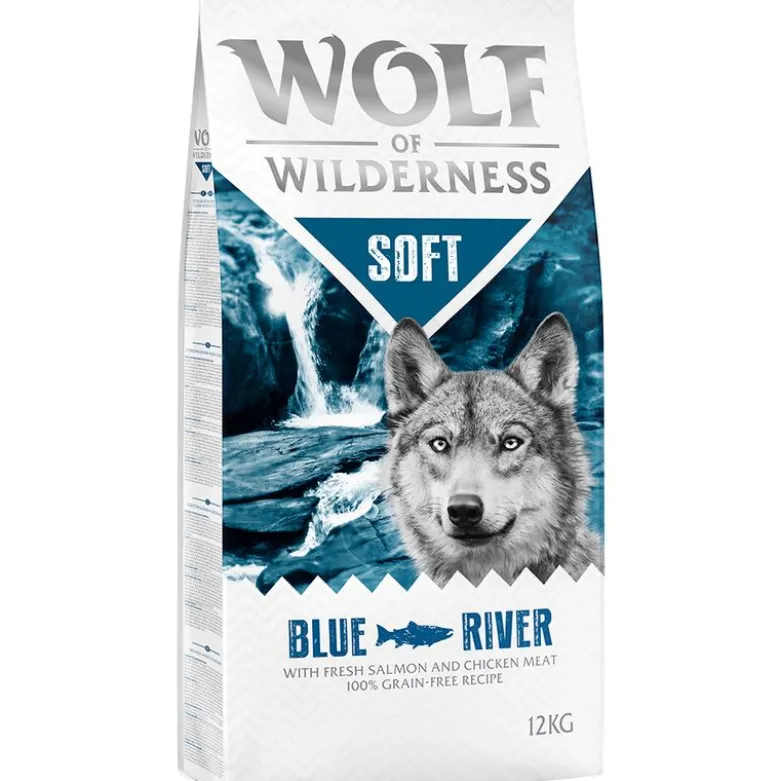 Wolf of Wilderness "Soft - Blue River" - Laks hundefoder