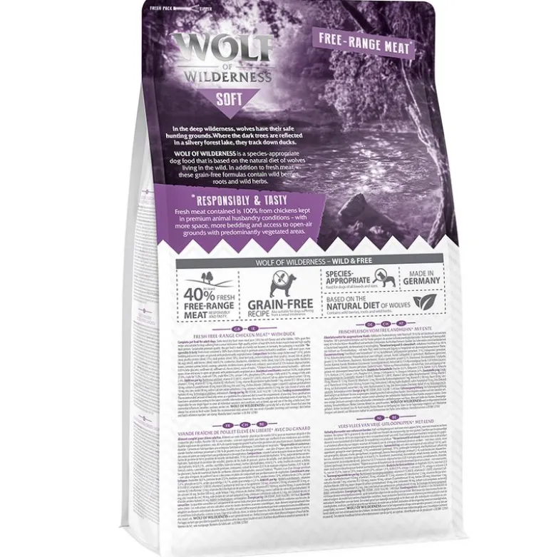 Wolf of Wilderness "Soft - Silvery Lakes" - Frilandskylling & And