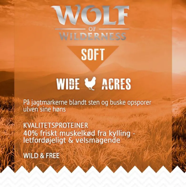 Wolf of Wilderness "Soft - Wide Acres" - Kylling