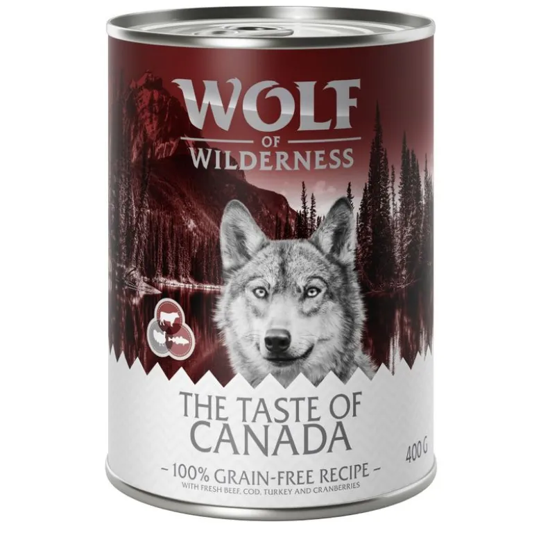 Wolf of Wilderness "The Taste Of" 6 x 400 g