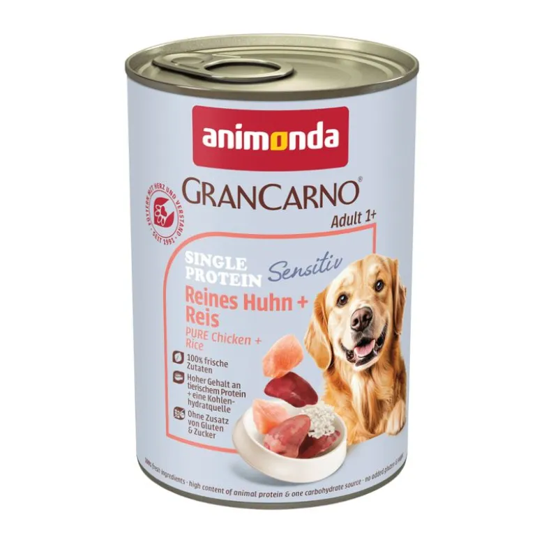6 x 400 g animonda GranCarno Adult Sensitive