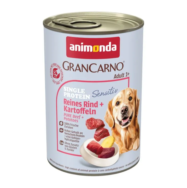 6 x 400 g animonda GranCarno Adult Sensitive