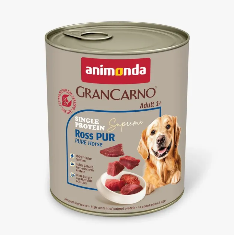 6 x 800 g animonda GranCarno Adult Single Protein Superfoods