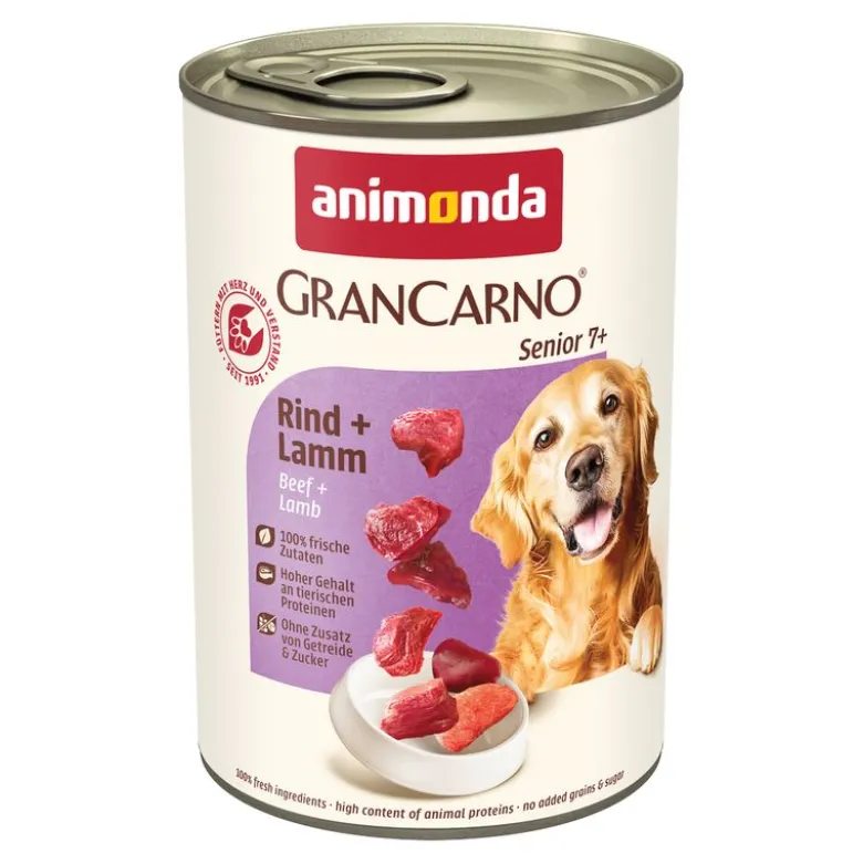6 x 400 g animonda GranCarno Original Senior