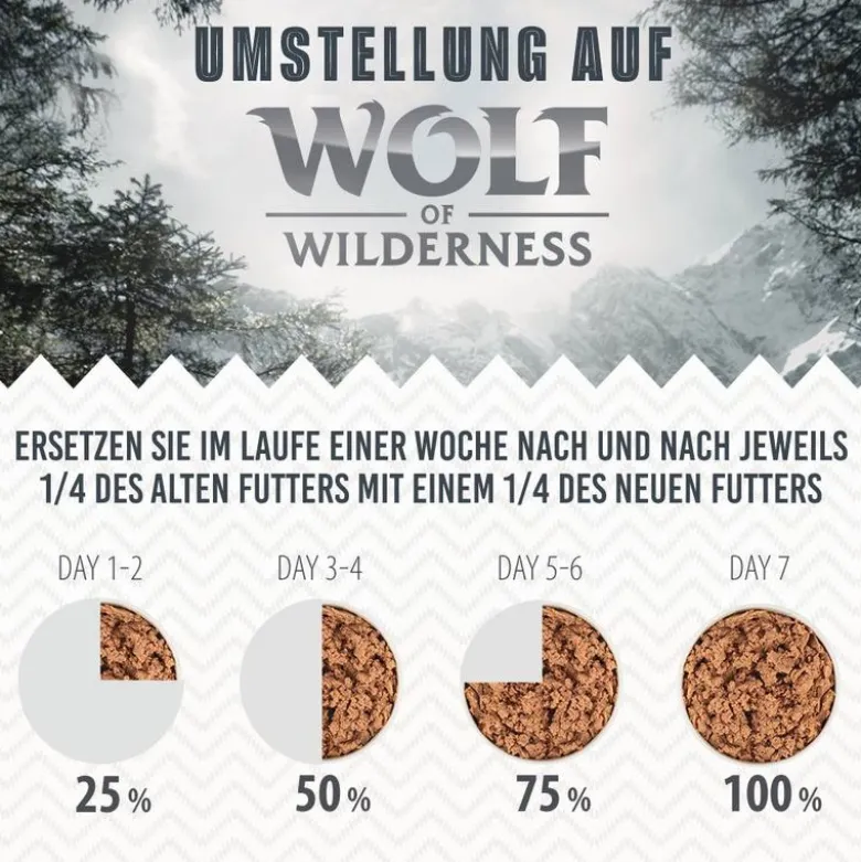 12 x 125 g Wolf of Wilderness "Triple Taste"