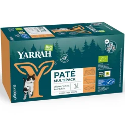 Yarrah Øko Paté Multipack 8 x 100 g
