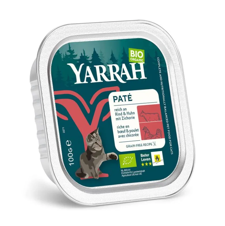 Yarrah Øko Paté Multipack 8 x 100 g