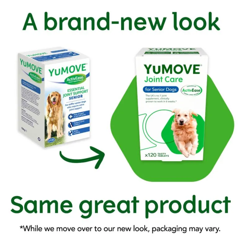 YuMOVE ledpleje til ældre hunde