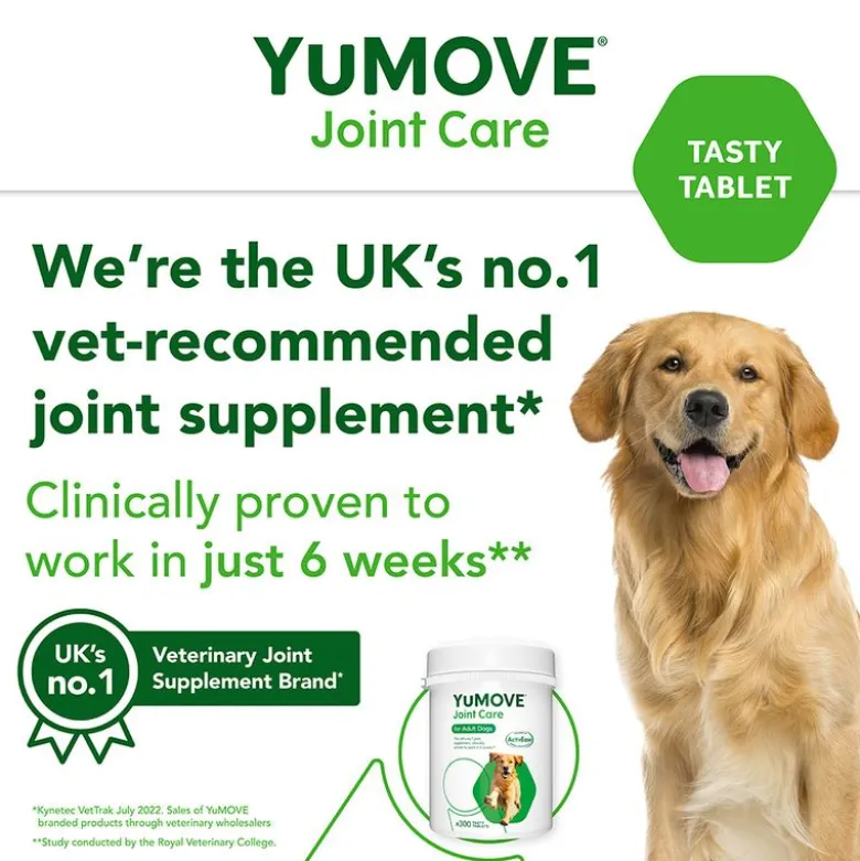 YuMOVE-ledpleje til voksne hunde