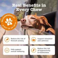 Zesty Paws beroligende tyggeben kalkun