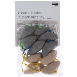 zooplus Basics kattelegetøjssæt mus