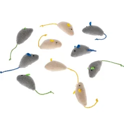 zooplus Basics kattelegetøjssæt mus
