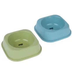 zooplus Basics katteskåle, firkantede